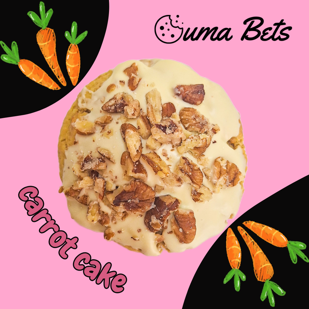 Hasie, hoekom is jou stert so kort - Carrot Cake Cookie