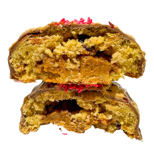 Pink Cleavage - Raspberry Caramel Cookie