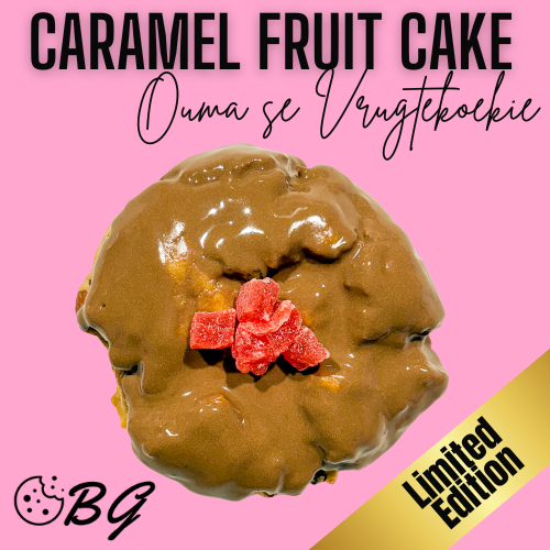Ouma se Vrugtekoekie - Caramel Fruit Cake Cookie