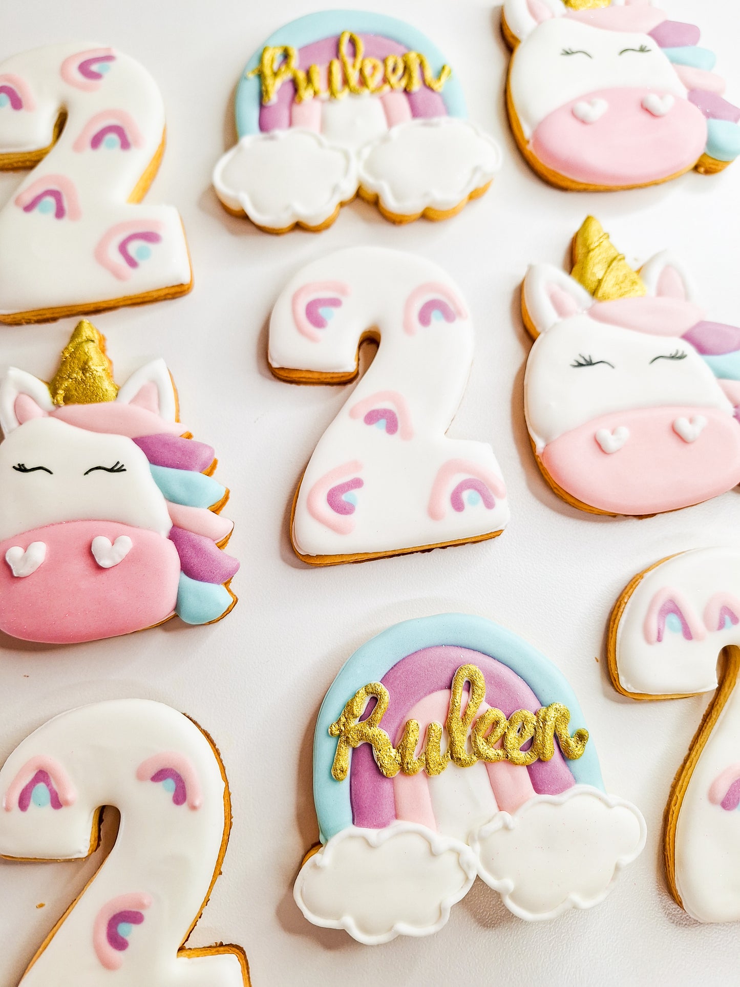 Unicorn Sugar Cookies