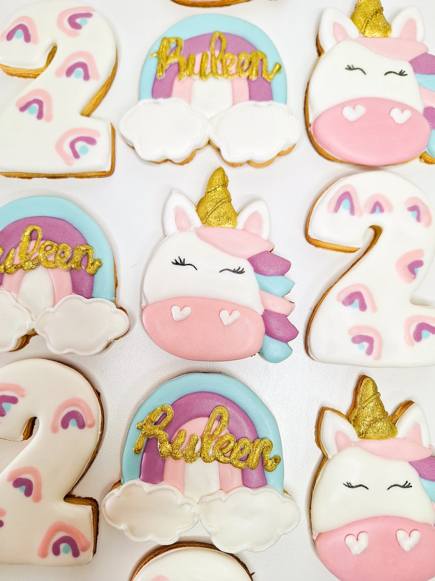 Unicorn Sugar Cookies