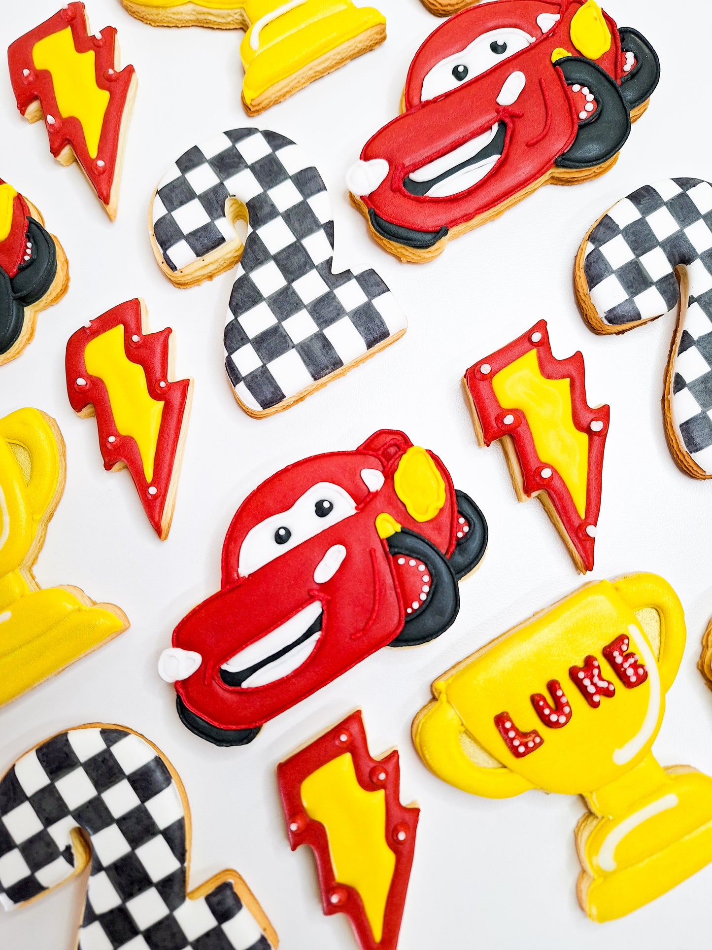 CARS Themed Sugar Cookies