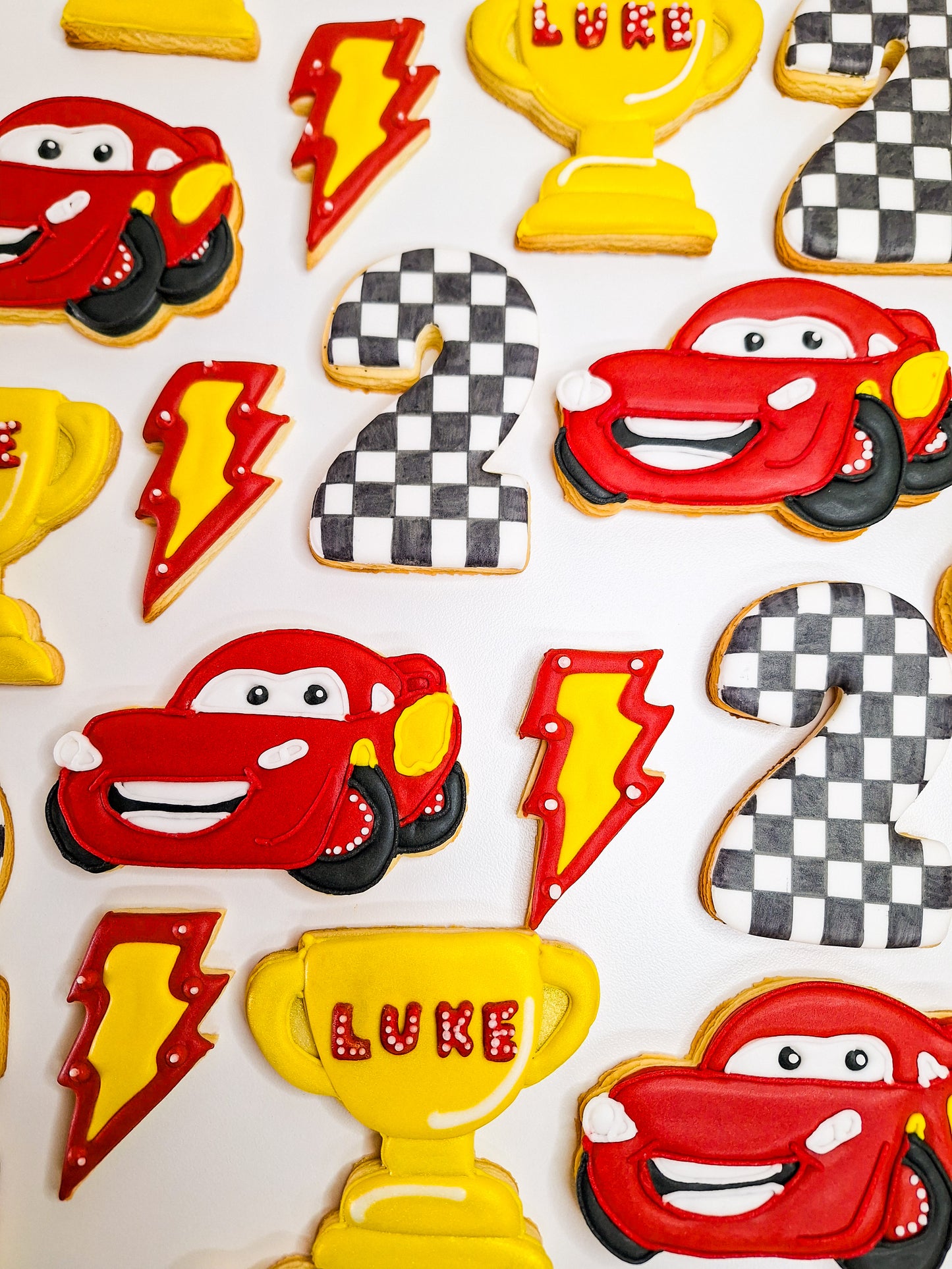 CARS Themed Sugar Cookies