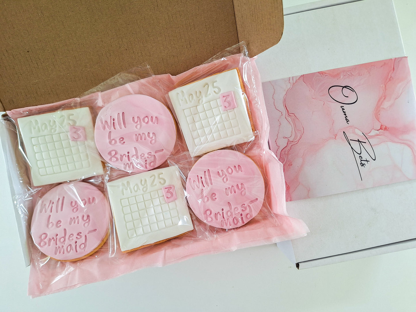 Bridal Proposal Box - for Bridesmaids, Flower Girls, Maid of Honor