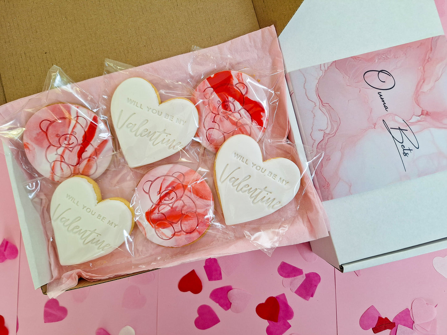 Will you be my Valentine? Cookie Box