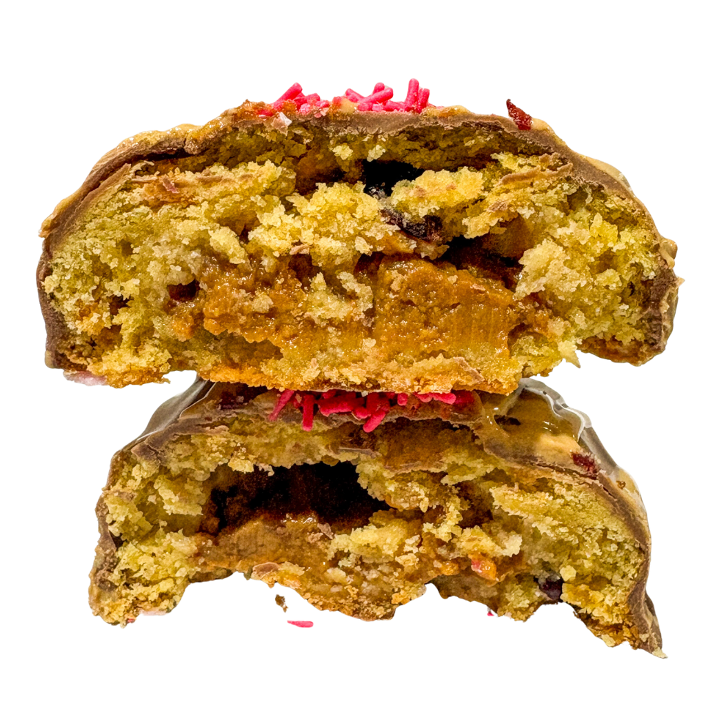 Pink Cleavage - Raspberry Caramel Cookie