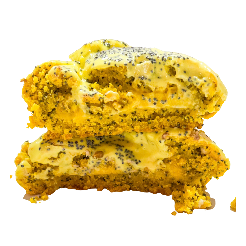 Un-for-zest-able - Lemon Poppyseed Cookie | Gourmet Chunky Cookie by Ouma Bets Gebak