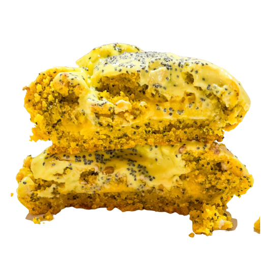 Un-for-zest-able - Lemon Poppyseed Cookie | Gourmet Chunky Cookie by Ouma Bets Gebak