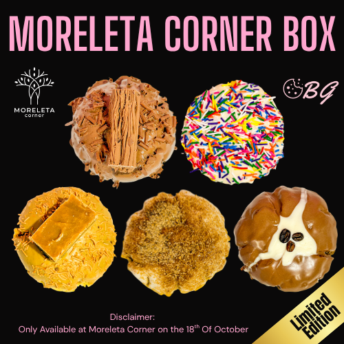 The Moreleta Corner Box - Limited Edition Box (5x Cookies)