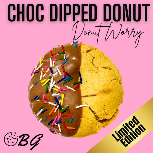 Donut Worry - Choc Dipped Donut