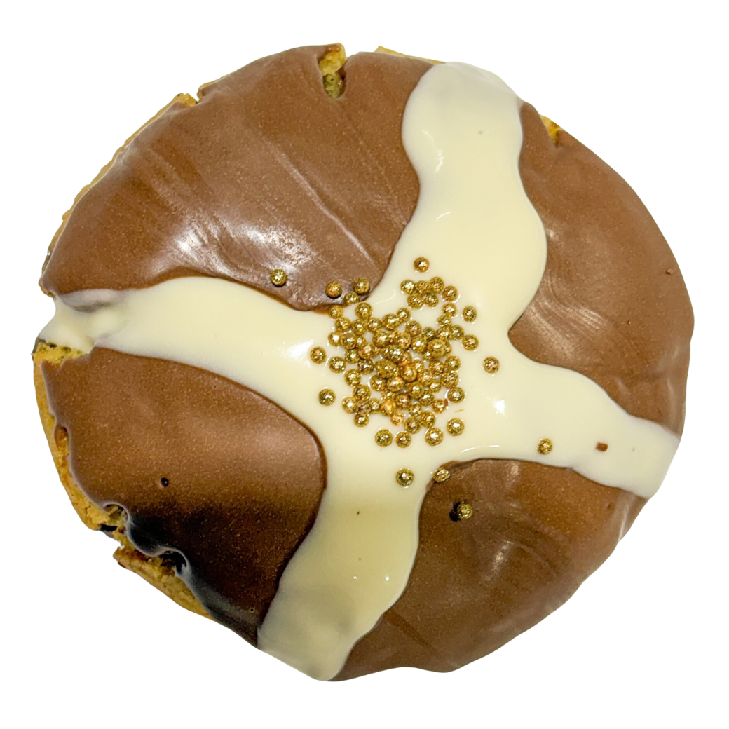 Holy Bun - Hot Cross Bun Cookie | Gourmet Chunky Cookie by Ouma Bets Gebak